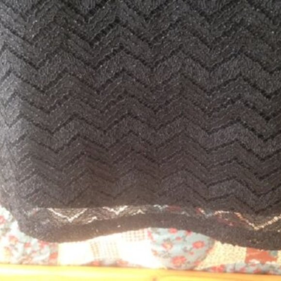 NWT * Sexy BLACK Sparkle COCKTAIL DRESS * TIGHT low neck STRETCH bodycon * sz 1 - Picture 4 of 7